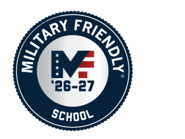 Military Friendly 2026-2027 School Badge.