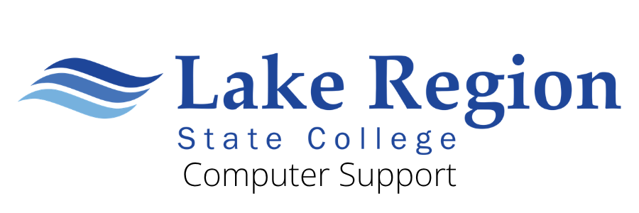 LRSC Logo with Computer Support underneath.